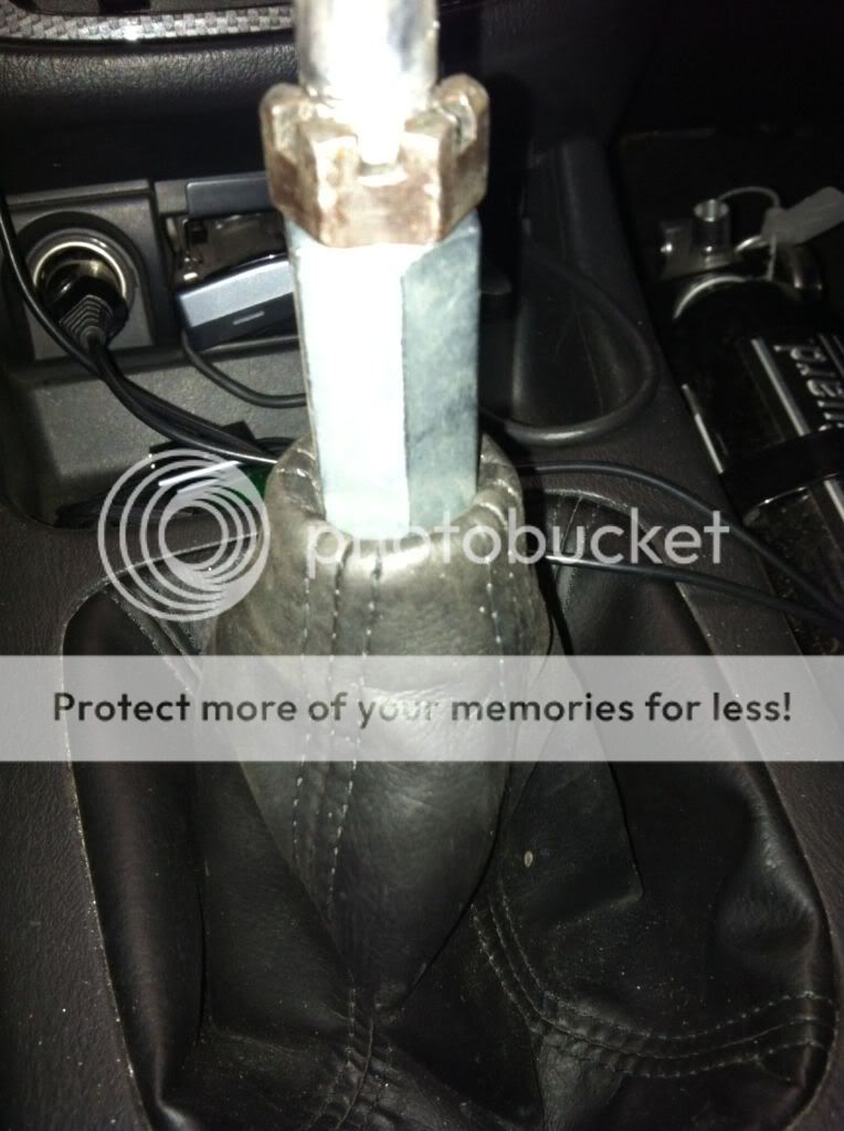 DIY Extended bent shift lever NASIOC